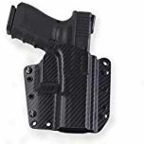 Galco Corvus Belt/Iwb Holster Black Carbon Fiber S&W M&P Compact 9/40